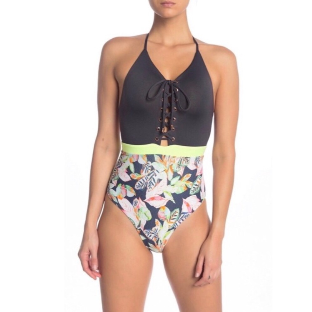 Maaji limelight one piece swimsuit small